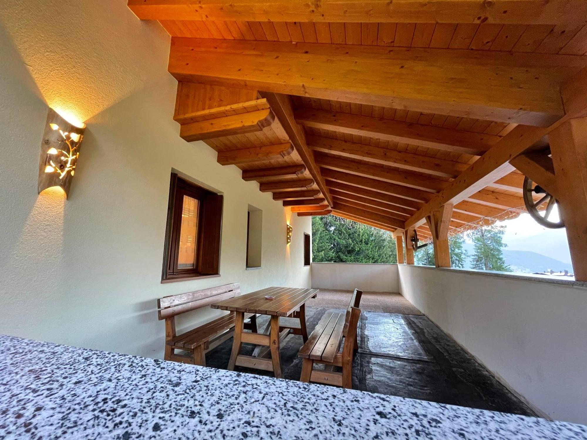 Casa Del Roccolo Leilighet Folgarida Eksteriør bilde